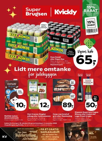 Brochurer Kvickly - Kvickly gyldig fra 30.10. til 05.11. - side 1