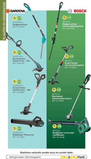 Folder Brico - Brico - Tuin catalogus van 01/03 tot 31/12 - side 140