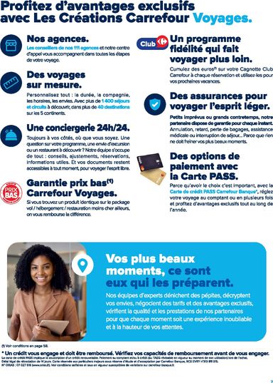 Catalogue Carrefour Market - Carrefour Market - Voyages valable dès le 22/01 au 31/12 - page 7