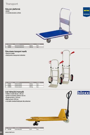 Catalogul Metro - Metro - Echipamente Profesionale pentru HoReCa de la 01.01. până la 31.12. - pagina 312