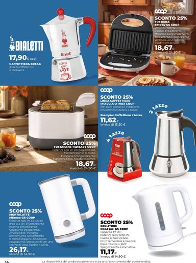 Volantino Coop Firenze - Coop Firenze - La casa cambia stagione valido dal 08/10 al 04/11 - pagina 14