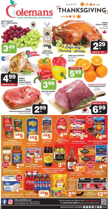 Flyer Colemans - Colemans valid since 10-08 until 10-14 - page 1