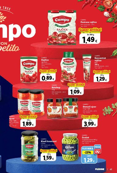 Katalog Plodine - Plodine - Vrijedni kupovine vrijedi od 22.10. do 04.11. - stranica 41
