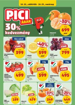 PENNY akciós újság, érvényes csütörtöktől 10.22.