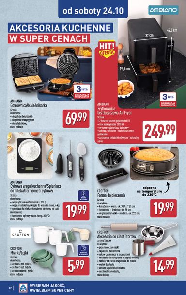 Gazetka ALDI - ALDI - Artykuły przemysłowe i tekstylia od 21.10. do 24.10. - strona 12