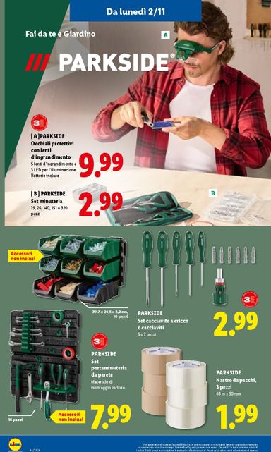 Volantino Lidl - Lidl valido dal 29/10 al 04/11 - pagina 50