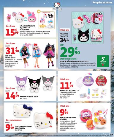 Catalogue Auchan - Auchan - Jouets de Noël valable dès le 16/10 au 06/12 - page 57