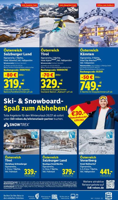 Prospekt Lidl - Lidl - Reise-Highlights gültig ab 28.10. bis 30.11. - seite 5