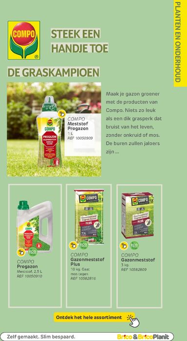 Folder Brico - Brico - Tuin catalogus van 01/03 tot 31/12 - side 183