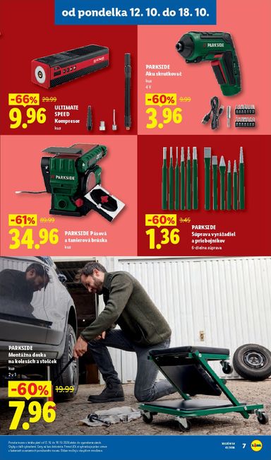 Leták Lidl - Lidl - Ešte viac extra akcií od 12.10. do 18.10. - strana 7