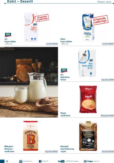 Katalog Metro - Metro - Poslovna rješenja - Trattoria vrijedi od 04.03. do 31.12. - stranica 72