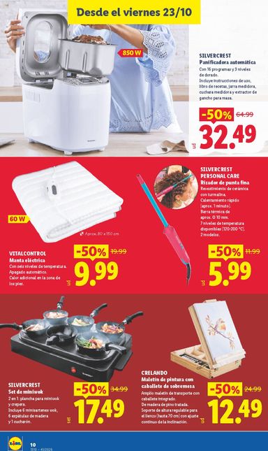 Folleto Lidl - Lidl - Alicante del 23/10 al 01/11 - página 10