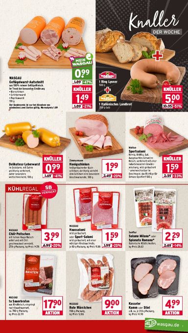 Prospekt WASGAU - Wasgau gültig ab 26.10. bis 31.10. - seite 7