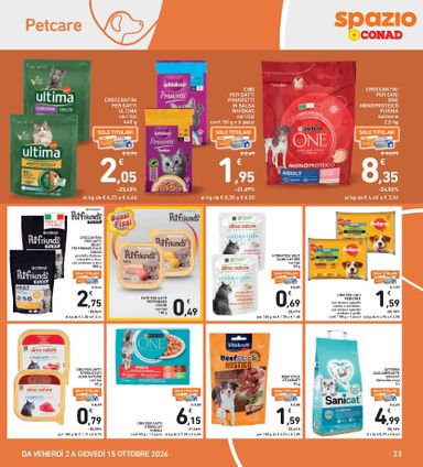 Volantino Spazio Conad - Spazio Conad valido dal 02/10 al 15/10 - pagina 23