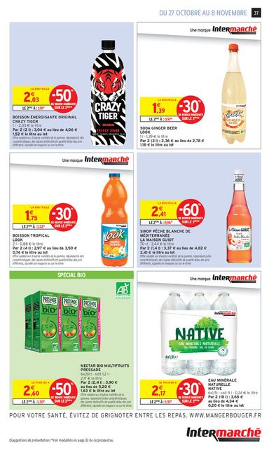 Catalogue Intermarché - Intermarché valable dès le 27/10 au 08/11 - page 24