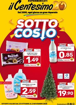 Volantini il Centesimo da venerdì 23/10