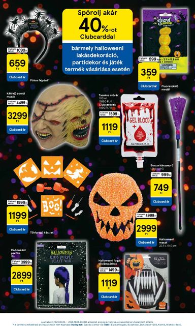 Akciós újság Tesco - Tesco érvényes 10.29.-tól 11.04.-ig - 12 oldal