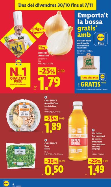 Folleto Lidl - Lidl - Barcelona del 30/10 al 07/11 - página 4