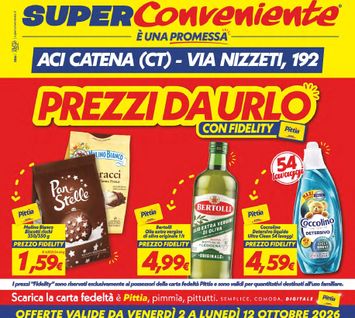 Volantino Super Conveniente - Super Conveniente - Aci Catena valido dal 02/10 al 12/10 - pagina 1