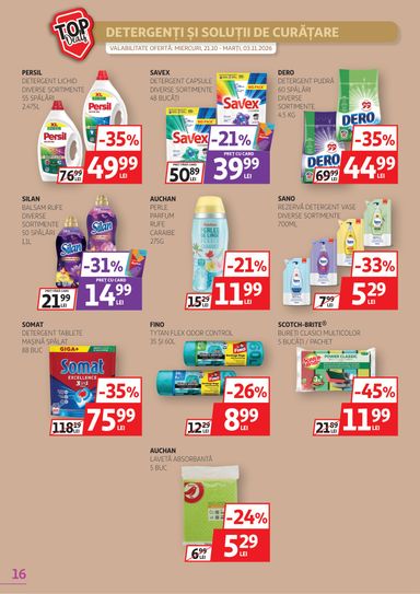 Catalogul Auchan - Auchan de la 21.10. până la 03.11. - pagina 16