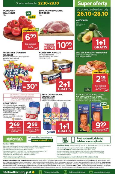 Gazetka Stokrotka - Stokrotka - Supermarket od 22.10. do 28.10. - strona 54