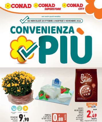 Volantino Conad City - Conad City - Convenienza Più valido dal 28/10 al 03/11 - pagina 1