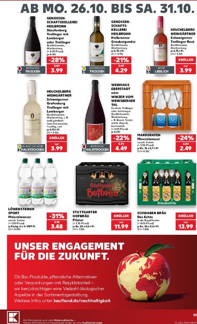 Leták Kaufland Německo - Kaufland Německo od 26.10. do 31.10. - strana 19