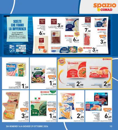 Volantino Spazio Conad - Spazio Conad valido dal 16/10 al 29/10 - pagina 13