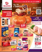 Selgros cash&carry - Oferta spożywcza obowiązuje od czwartku 22.10.2026