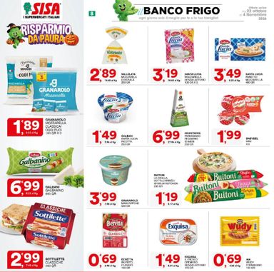 Volantino Sisa - Sisa valido dal 22/10 al 04/11 - pagina 8