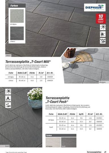 Prospekt toom - Toom - Gartenbaustoffe gültig ab 01.03. bis 31.12. - seite 21