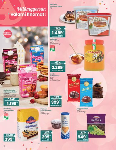 Akciós újság INTERSPAR - INTERSPAR - Ajándék katalógus érvényes 10.14.-tól 11.11.-ig - 10 oldal