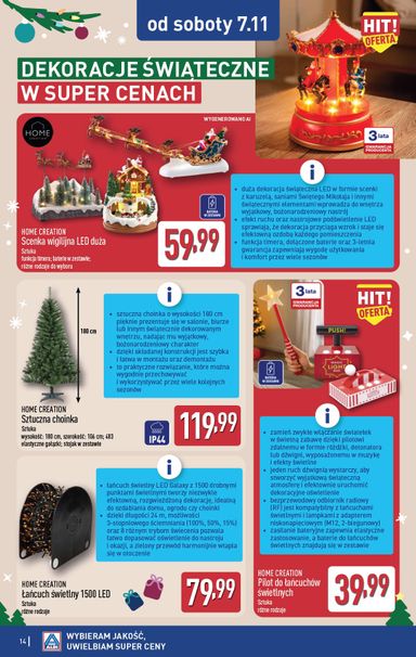 Gazetka ALDI - ALDI - Artykuły przemysłowe i tekstylia od 04.11. do 07.11. - strona 14