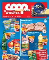 COOP Jednota leták platný od štvrtka 29.10.