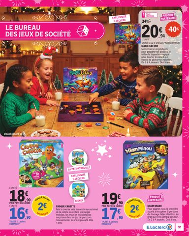 Catalogue E.Leclerc - E.Leclerc - Jouets de Noël valable dès le 20/10 au 05/12 - page 91
