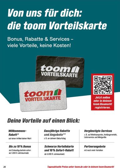 Prospekt toom - Toom - Maschinen gültig ab 13.04. bis 31.12. - seite 26