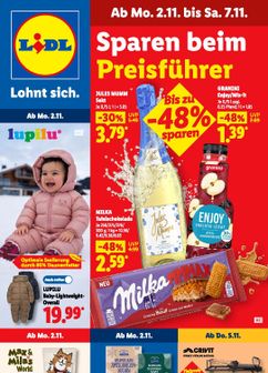 Lidl-Prospekt von Montag 02.11.
