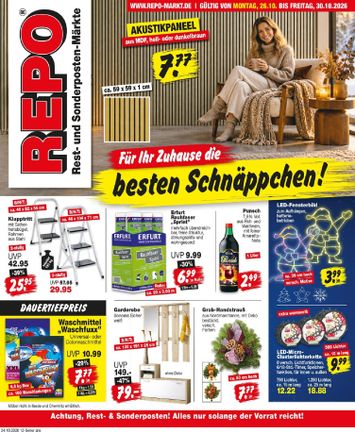 Prospekt REPO - Repo gültig ab 26.10. bis 30.10. - seite 1