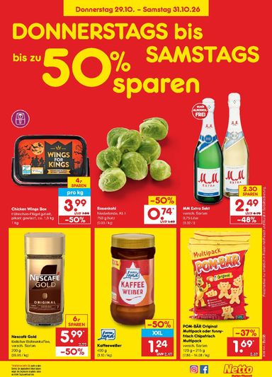 Prospekt Netto - Netto Marken Discount - Wochenende gültig ab 28.10. bis 31.10. - seite 18