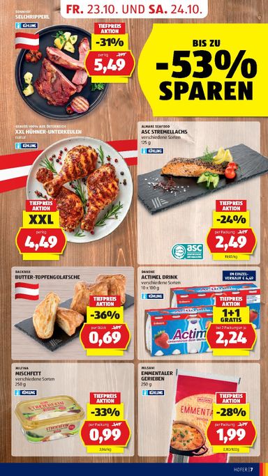 HOFER-Flugblatt - HOFER gültig ab 23.10. bis 29.10. - seite 15