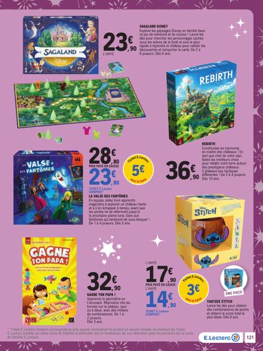Catalogue E.Leclerc - E.Leclerc - Jouets valable dès le 13/10 au 05/12 - page 121