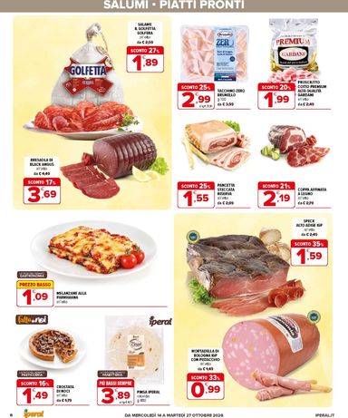 Volantino Iperal - Iperal - Monza valido dal 14/10 al 27/10 - pagina 6