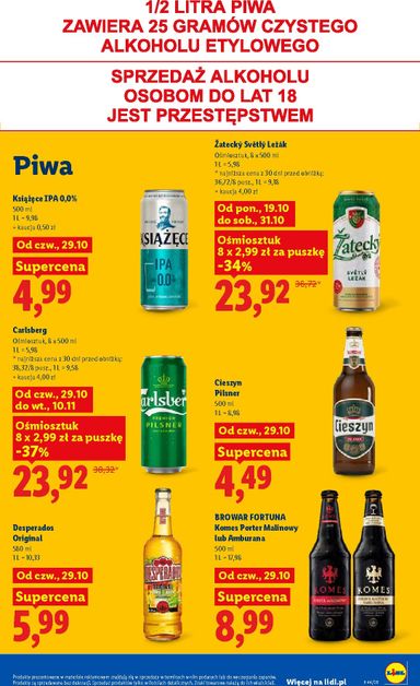 Leták Lidl Polsko - Lidl Polsko od 29.10. do 31.10. - strana 89