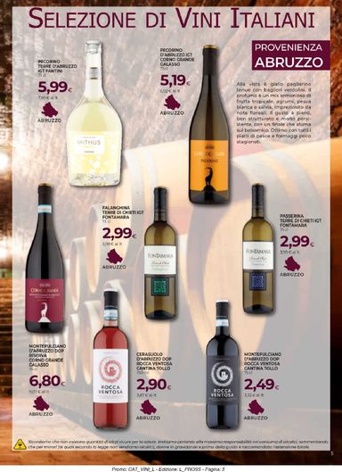 Volantino Coop - Coop - Selezione di Vini Italiani valido dal 22/10 al 18/11 - pagina 5