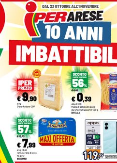 Volantini Iper da venerdì 23/10