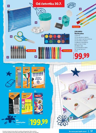 Katalog Lidl - Lidl - Back to school od 30.07 do 31.10 - strana 17
