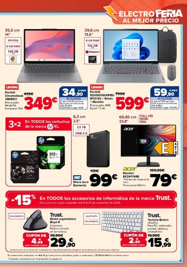 Folleto Carrefour - Carrefour - Electro Feria del 27/10 al 10/11 - página 9