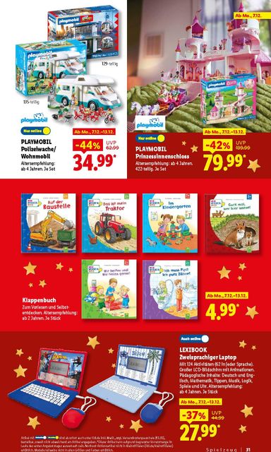 Prospekt Lidl - Lidl - Entdecke zahlreiche Geschenkideen gültig ab 19.10. bis 24.12. - seite 31
