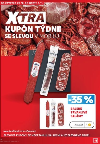 Leták Kaufland - Kaufland - Kolín od 29.10. do 03.11. - strana 18