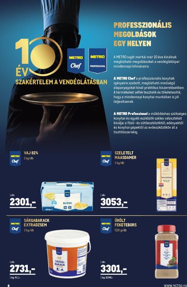 Akciós újság Metro - Metro érvényes 10.01.-tól 10.31.-ig - 8 oldal